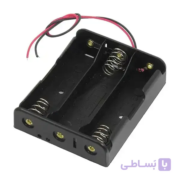 جا باتری سه تایی باتری لیتیومی 18650