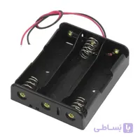 جا باتری سه تایی باتری لیتیومی 18650