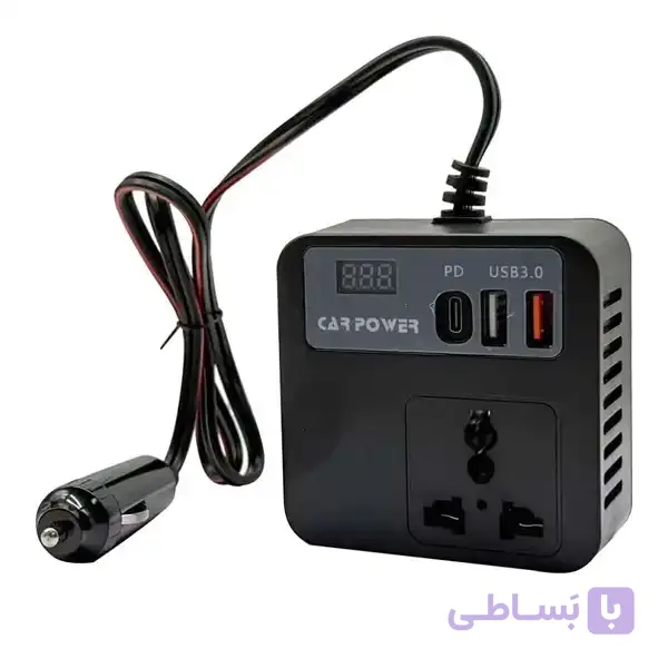 مبدل برق خودرو فندکی CAR POWER 100W