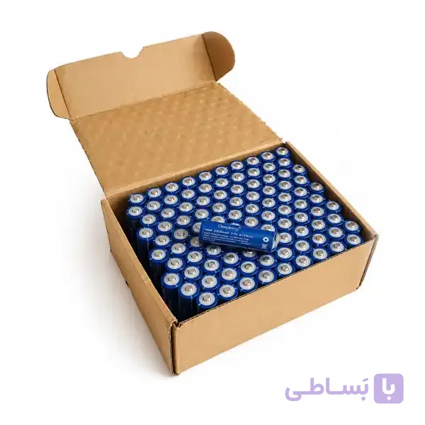 پک 100 عددی باتری لیتیومی 18650 دیپ کینگ (فروش عمده)