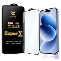 گلس Super-X آیفون 13، 13 Pro، 14 و 16e | پارس آرنا – گلس آنتی استاتیک آیفون