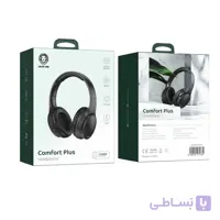 هدفون بی سیم گرین لاین مدل Comfort Plus مشکی | بلوتوث 5.3