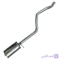 منبع وسط کتابی پژو 405 (برند صبا اگزوز)