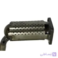 لوله گلویی اگزوز پژو 206 تیپ 2 (برند صبا اگزوز) | ورق 1.5 با گارانتی یک‌ساله