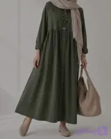 مانتو کفتان قواره دار یاس (کد 32WVK)