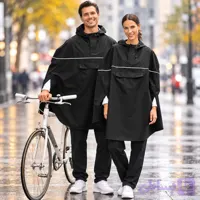 بارانی پانچو ضدآب مردانه و زنانه فری سایز کرین آلمانی 841074 CRANE
