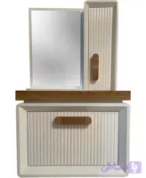 روشویی کابینتی مدل ارغوان به همراه آینه باکس کد 801
