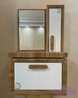 روشویی کابینتی مدل فردوس به همراه اینه باکس مدل 098