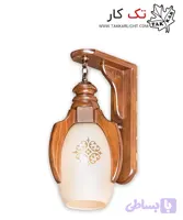 چراغ دیواری چوبی طرح اورانوس