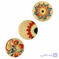 ست بشقاب دیواری لوکس ورق طلا کد 940