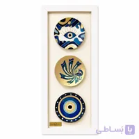 تابلو ورق طلا مدرن 24×57 سانتی کد 1154