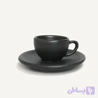 فنجان و نعلبکی اسپرسو سینگل مات - روا سرام