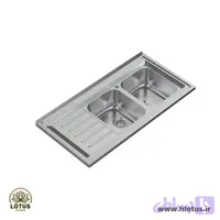 سینک ظرفشویی نیک کالا مدل SST-101 لگن راست