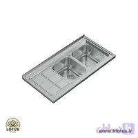 سینک ظرفشویی نیک کالا مدل SST-102 لگن راست