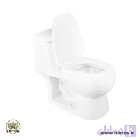 توالت فرنگی گلسار مدل پارمیس سیم لس 68 واش داون + شیر بیده مخلوط