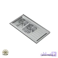 سینک ظرفشویی نیک کالا مدل SST-101 لگن چپ