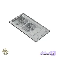 سینک ظرفشویی نیک کالا مدل SST-102 لگن چپ