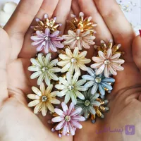 مینی کلیپس گل بابونه 2.5 cm