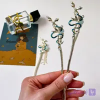 کانزاشی فلزی طرح مار آویزدار