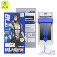 گلس پرایوسی و ضد انعکاس بلو فول کاور با کیت نصب - Blueo Full Glue AR Privacy Glass With Applicator