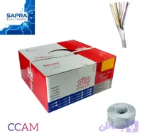 کابل 6 زوج فویلدار 0.6 هوایی cca پینو