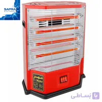 بخاری فن دار 4 شعله گرما گستر مهر