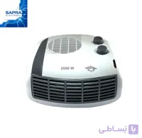 بخاری برقی فن دار خزر لاکان مدل FHKH2000