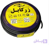 کابل برق افشان 4 در 1.5 زرکابل آلبا حلقه 100متری
