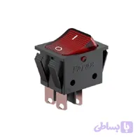 کلید راکر چراغدار 10 آمپر
