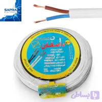 سیم برق نایلون 2 در 0.75 سهند دامغان حلقه 100متری