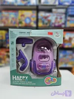 جاروبرقی اسباب‌بازی موزیکال مدل Happy Vacuum