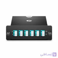 CASSETTE FOR HD FO PANEL MPO/MTP TO LC, 12 PORTS OM4