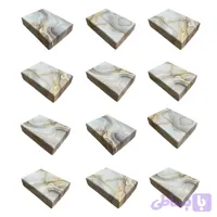 جعبه گوشواره هاردباکس کد ZBGLAM01 بسته ۱۲ عددی