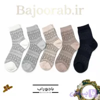 نیم ساق توری – نخ پنبه