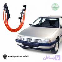 وایر شمع سوپر تقویتی پژو ۱۸۰۰ کابل ۸میلی سوکت برنجی