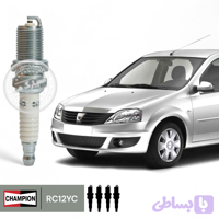 شمع تک پلاتین استاندارد RC12YC چمپیون آمریکا قیمت 4عددی