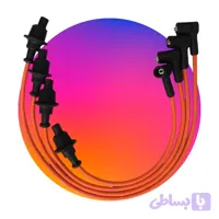 وایر شمع تقویتی پژو 1800 دو سر برنجی مقاومت صفر