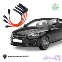 وایر شمع سوپر تقویتی شاهین G و GL کابل ۸میلی سوکت برنجی