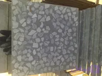 موزاییک 40*40 سنگ درشت سفید