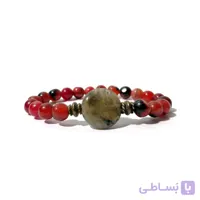 دستبند سنگی مدل عقیق و لابرادوریت