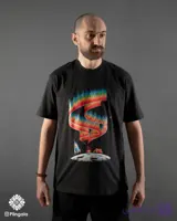 تیشرت سایکدلیک طرح Space