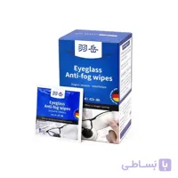 دستمال مرطوب ضد مه تمیز کننده عینک بسته ۵۰ عددی