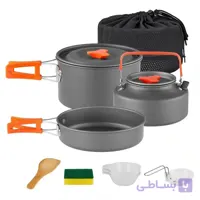 ست ظروف سفری کوکینگ مدل TZ301 REDBIRD ده پارچه