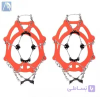 زنجیر کفش ژله ای 2 عددی با کیف برزنتی