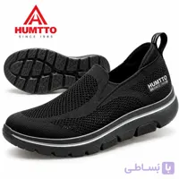 کفش طبی هامتو مدل 340737A-1 مشکی مناسب پیاده روی-روزانه