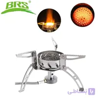 اجاق گاز کمپینگ BRS-107 | اجاق بادگیر حرفه‌ای برای طبیعت‌گردی و کوهنوردی
