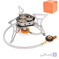 اجاق گاز سه شعله ضد باد اسپلیت AT8393 قدرت 5800 وات