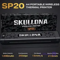 پرینتر استنسیل SKULLDNA بلوتوثی حرارتی
