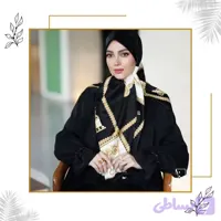 روسری ابریشم ژاکارد (کد 3TGR7)