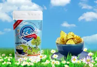 کشک خشک باطعم زعفران 250 گرمی